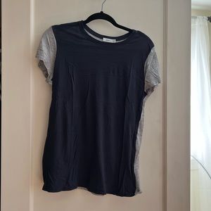 Vince size L two tone shirt